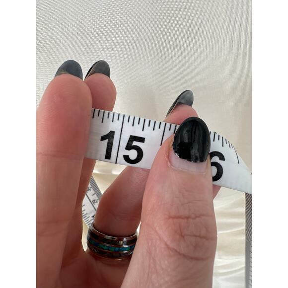 Free People Top Small Beige Stretch Long Sleeve Square Neck Ruched Wind Down - Picture 6 of 6